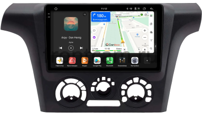 Штатная магнитола Mitsubishi Outlander 2002-2009 (для авто с кондиционером) Canbox PRO-Line 2K 4252-9-1500 на Android 13 (4G-SIM, 8/256, DSP, QLed)