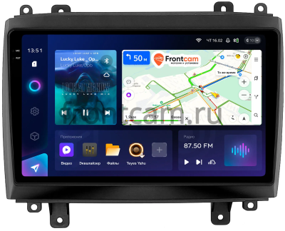 Штатное головное устройство Teyes CC3 2K 360 6/128 10.36 дюймов RM-10-3528 для Cadillac CTS, SRX 2003-2009 на Android 10 (4G-SIM, DSP, QLed)