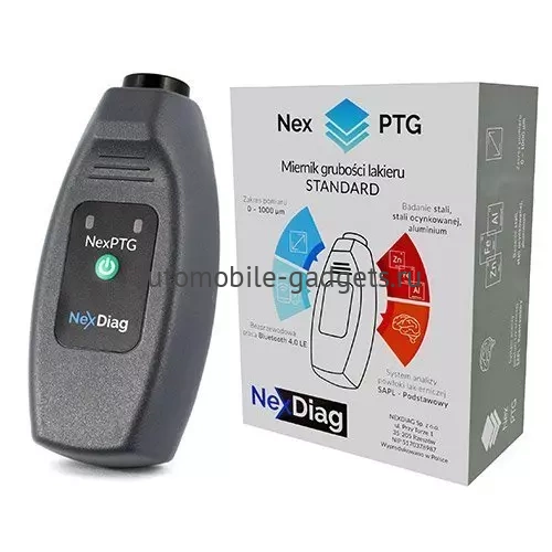 NEX PTG Standard толщиномер по черным и цветным металлам с поддержкой bluetooth 4.0