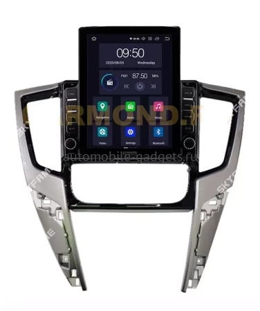 Carmedia SF-9308-2D-HD ("Тесла-стиль") магнитола для Mitsubishi L200 2019+ на Android 10 с 4GB, DSP, 4G