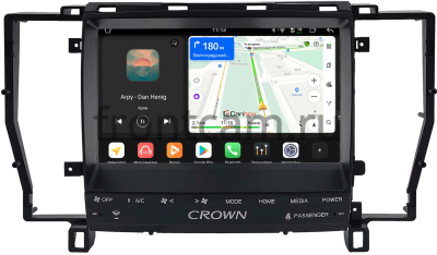 Штатная магнитола Canbox PRO-Line 2K 4254-9-2115 для Toyota Crown (S180) 1999-2008 (для авто с Navi и 6CD, Тип 2) на Android 13 (4G-SIM, 12/256, DSP, QLed)