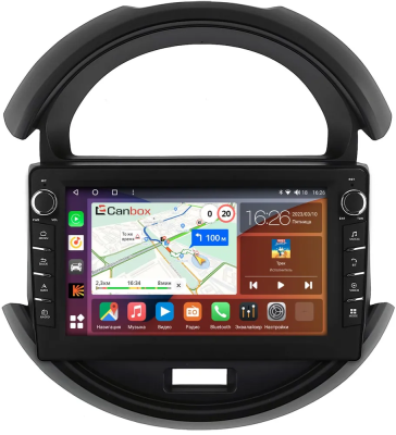 Штатная магнитола Canbox H-Line 7838-10-0661 для Suzuki S-Presso 2019-2024 на Android 10 (4G-SIM, 6/128, DSP, QLed) С крутилками