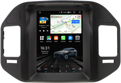 Штатное головное устройство Mitsubishi Pajero 3, Montero 3 1999-2006 Canbox M-Line (Tesla style) 9.7 дюймов 4/64 5622-MI066A на Android 10 (4G-SIM, DSP, QLed)