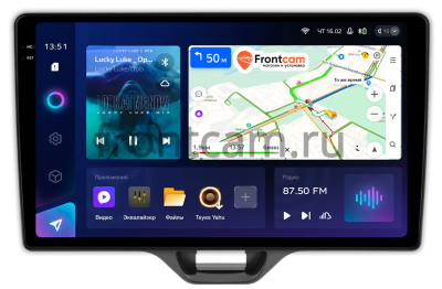 Штатное головное устройство Toyota Yaris 4, Yaris Cross 2020-2024 (левый руль) Teyes CC3 2K 360 6/128 10.36 дюймов RM-10-552 на Android 10 (4G-SIM, DSP, QLed)