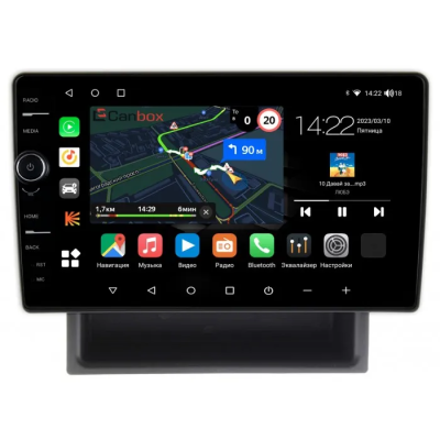 Nissan Cube 2 (Z11) 2002-2008 Canbox M-Line 7850-10-1113 на Android 10 (4G-SIM, 2/32, DSP, QLed)