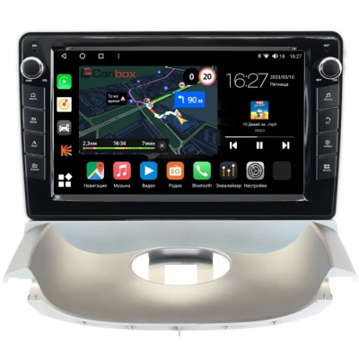 Штатная магнитола Canbox M-Line 7821-9196 для Peugeot 206 1998-2012 (серебряная) на Android 10 (4G-SIM, 2/32, DSP, IPS) С крутилками