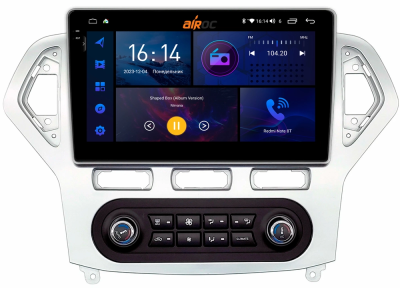 Airoc 2K RI-1708A штатная магнитола для Ford Mondeo 4 2006-2010 на Android 12 с 8GB, DSP, 4G