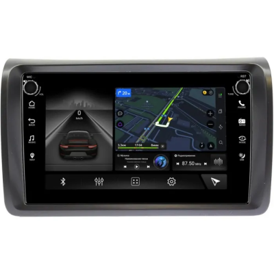 Штатная магнитола Nissan NV350 2012-2017 Canbox H-Line 7804-9-NI104N на Android 10 (4G-SIM, 6/128, DSP, IPS) С крутилками