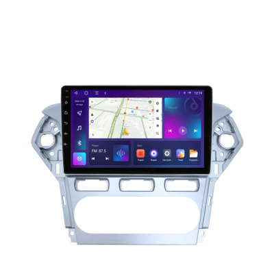 Магнитола для Ford Mondeo 2010-2015 серебристая Parafar на Андроид 12.0 PF145T2RGx