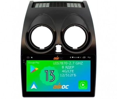 Штатная магнитола Airoc 2K AU-1209 для Nissan Qashqai, 2006-2013