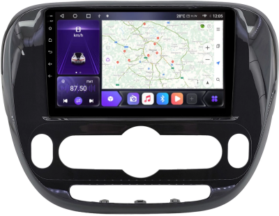 Carmedia SF-9740-C-PH-9009-12256-TS20 штатная магнитола для Kia Soul 2014-2018 (климат) на Android 13 c 12GB, DSP, 4G