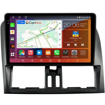 Штатная магнитола Volvo XC60 2008-2017 (матовая, темно-серая) Canbox EVO 2K 5833-9-788 на Android 14 (4G-SIM, 16/512, DSP, QLed, AI, 360)