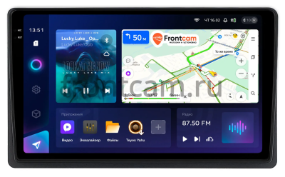 Штатное головное устройство Teyes CC3 2K 360 6/128 9.5 дюймов RM-9-7090 для Saab 9-5 2005-2010 на Android 10 (4G-SIM, DSP, QLed)