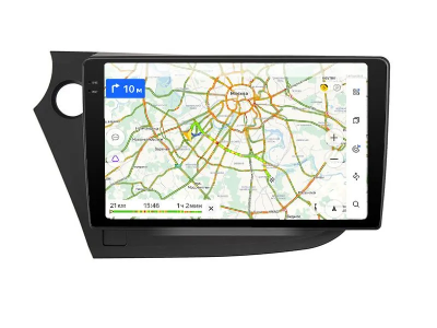 Магнитола Honda Insight 2009—2014 экран 9 дюймов на Андроид 10 NaviPilot DROID10 ULTRA MAX 2K