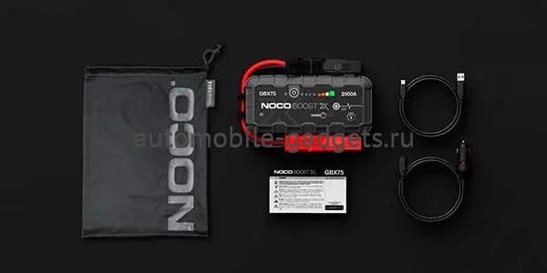 Noco GBX75 Пуско-зарядное устройство 2500 А, 12В