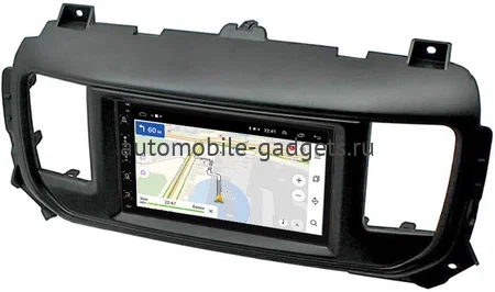 Магнитола в штатное место 2 din Peugeot Traveller, Expert 2016-2024 Canbox 2/32 на Android 10 (GT5510-RP-RTY-N64-197)