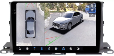 FarCar S500 BX467M 360 штатная магнитола для Toyota Highlander XU50 (2013-2020) на Android 14 c 6Gb, DSP, 4G