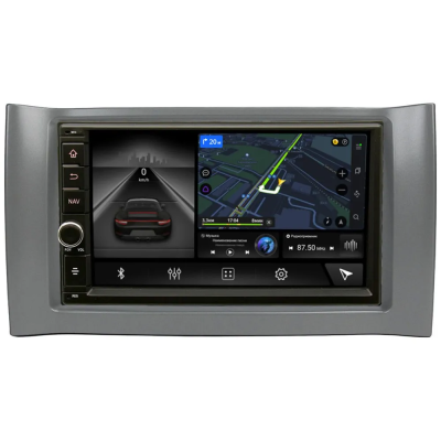 Магнитола в штатное место 2 din Chery Kimo (A1) 2007-2014 Canbox M-Line 5601-RP-CHKM-36 на Android 10 (4G-SIM, 2/32, DSP, IPS) С крутилкой