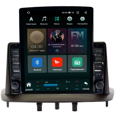 Штатная магнитола Canbox PRO-Line 7888-9215 для Renault Fluence, Megane 3 2008-2016 на Android 13 (4G-SIM, 12/256, DSP, QLed, Tesla)