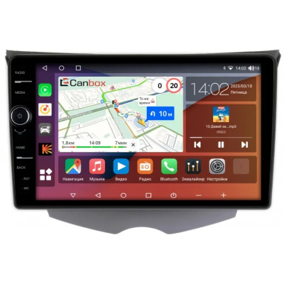 Штатная магнитола Canbox H-Line 7844-9-319 для Hyundai Veloster 2011-2017 на Android 10 (4G-SIM, 6/128, DSP, QLed)