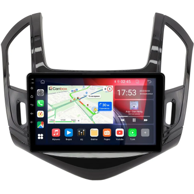 Штатная магнитола Canbox RS9-425 для Chevrolet Cruze 2012-2016 (черная, глянцевая) на Android 10 (IPS, DSP, CarPlay)