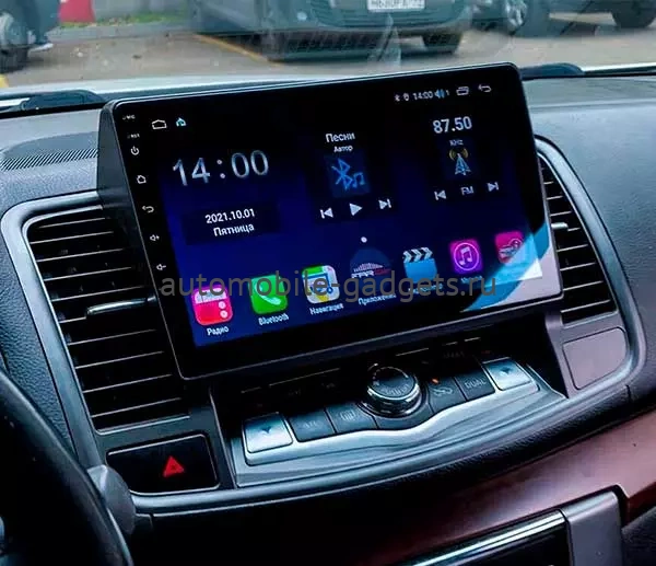 FarCar S500 TM1076M штатная магнитола для Nissan Teana 2008-2013 (взамен монохром экрана) на Android 14 c 2Gb, DSP, 4G