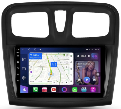 FarCar S500 TM3051-9M штатная магнитола для Renault Logan, Sandero 2013+ на Android 14 c 2Gb, DSP, 4G