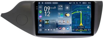 Штатное головное устройство Kia Ceed 2 2012-2018 (матовая) Teyes CC4 Pro 2K 8/128 9.5 дюймов RM-9098 на Android 13 (4G-SIM, DSP, QLed, AI)