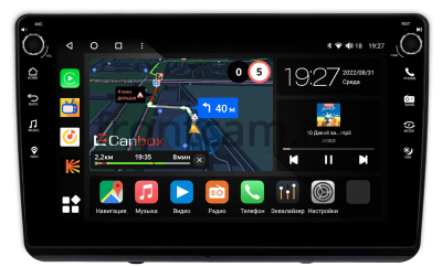 Honda UR-V, Avancier 2 2016-2025 Canbox M-Line 7805-10-2149 на Android 10 (4G-SIM, 2/32, DSP, QLed) С крутилками