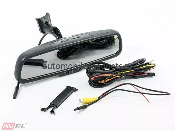 AVS0507DVR Зеркало заднего вида с монитором и видеорегистратором