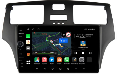 Штатная магнитола Lexus ES 4 2001-2006 (черная) Canbox M-Line 7840-9-746 на Android 10 (4G-SIM, 2/32, DSP, QLed)