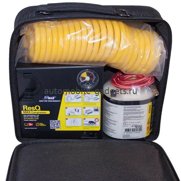 AirMan ResQ Max Tire Repair Компрессор автомобильный с герметиком