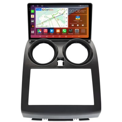 Штатная магнитола Nissan Qashqai, Dualis 2007-2014 (Тип 3) Canbox EVO 2K 5833-9-0339 на Android 14 (4G-SIM, 16/512, DSP, QLed, AI, 360)