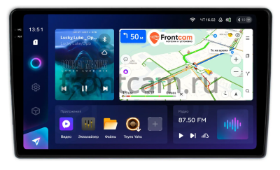 Штатное головное устройство Teyes CC3 2K 360 6/128 9.5 дюймов RM-9-TO395N для Toyota Auris 2 2012-2015 на Android 10 (4G-SIM, DSP, QLed)