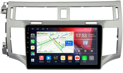 Штатная магнитола Canbox L-Line 4296-9-0238 для Toyota Avalon 3 2005-2009 (серебристый) на Android 10 (4G-SIM, 6/128, TS18, DSP, QLed)