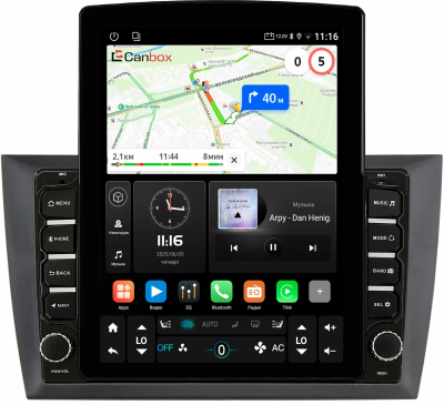 Штатная магнитола Volkswagen Golf 6 2008-2012 Canbox GT095-9-2100 на Android 10 (QLed, 2/32, DSP, CarPlay)
