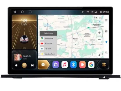 Штатная магнитола BMW 5 серия (F07 GT) 2013-2016 13,3 дюйма Carmedia OL-3038-1031-Q на Android 12 (4G-SIM, 6/128, DSP, QLed)