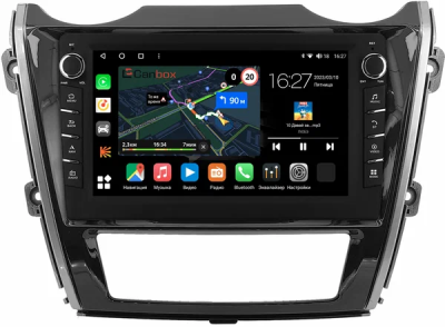 Штатная магнитола Dongfeng DF6 2022-2024 Canbox M-Line 7835-10-1015 на Android 10 (4G-SIM, 2/32, DSP, QLed) С крутилками