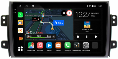 Штатная магнитола Suzuki SX4 2006-2014 Canbox M-Line 2K 4179-9035 на Android 10 (4G-SIM, 4/64, DSP, QLed)