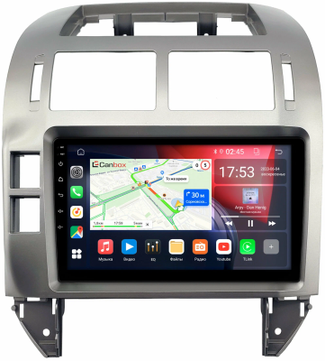 Volkswagen Polo 4 2001-2009 Canbox RS9-1953 1.5/32 Android 10 (IPS, DSP, CarPlay)