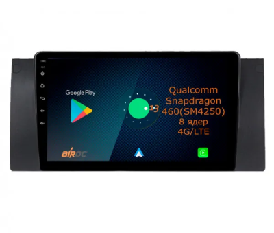 Штатная магнитола Airoc AQ-2701 для BMW 7 E38 5 E39/X5 E53, 1996-2007