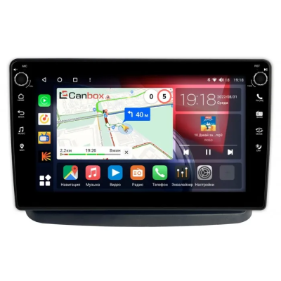 Штатная магнитола Canbox H-Line 7827-10-059 для Fiat Doblo 2000-2015 на Android 10 (4G-SIM, 4/64, DSP, QLed) С крутилками