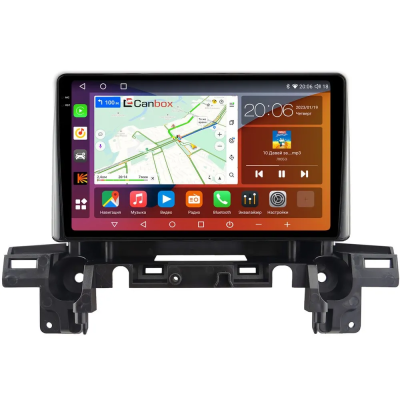 Штатная магнитола Mazda CX-5 2017-2021, CX-8 2017-2022 (левый руль) Canbox Logic-i3 2K 5733-9066 на Android 11 (4G-SIM, 6/128, DSP, 360, QLed)