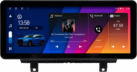 Audi A3 (8V) 2012-2020 12.3 дюйма Canbox M-Line 7710-0007 на Android 10 (4G-SIM, 2/32, DSP, QLed) Audi Style