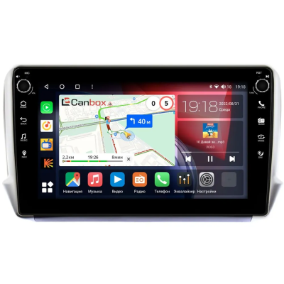 Peugeot 208, 2008 2013-2019 Canbox M-Line 7805-10-732 на Android 10 (4G-SIM, 2/32, DSP, QLed) С крутилками Peugeot 208, 2008 2013-2019 Canbox M-Line 7805-10-732 на Android 10 (4G-SIM, 2/32, DSP, QLed) С крутилками