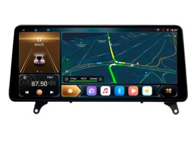 Штатная магнитола для BMW X5 E70 2006-2014 и X6 E71 2007-2014 12,3 дюйма Carmedia OL-3055-1-1052-Q на Android 12 (4G-SIM, 6/128, DSP, QLed) BMW Style