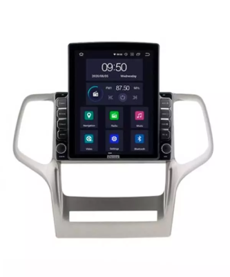 Carmedia OL-9254-12-D ("Тесла-стиль") магнитола для Jeep Grand Cherokee 2010-2013 на Android 10 с 4Гб и DSP