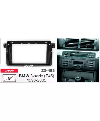 CARAV 22-498 Переходная рамка 9" для BMW 3-Series (E46) 1998-2005
