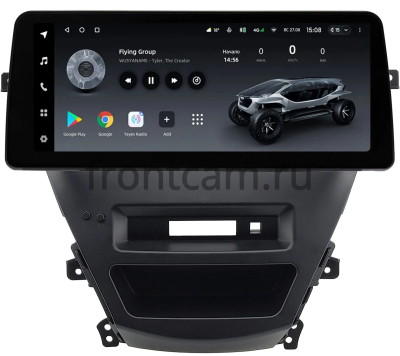 Штатная магнитола Hyundai Elantra 5 (MD) 2013-2016 12.3 дюйма Teyes LUX ONE (Round Corner) 4/32 RM-0078 на Android 10 (4G-SIM, 4/32, DSP, QLed) Mercedes Style