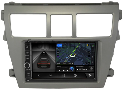 Магнитола в штатное место 2 din Toyota Belta 2005-2012 Canbox 2/32 на Android 10 (GT7-RP-TYBL-129) (IPS, DSP, CarPlay)